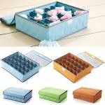 BHISRA 24-pocket socks organizer Hanging sock storage with 24 pockets Socks holder with 24 compartments Closet sock organizer for 24 pairs