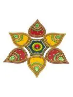 Art Affair Handcrafted Acrylic Diwali Decoration (Aromatherapy, 30.5x30.5x1.3cm)