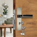 Construction: ScrewTight mortise lock consists of a rectangular-shaped box (known as the mortise) that is installed within a recess cut into the edge of the door.