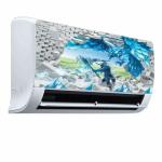 Qth GRAPHICS DESIGN AC STICKER SUITABLE FOR ALL TYPE OF AC QTH-AC-4878