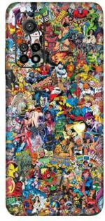 aadia PRINTED SKIN STICKER DECAL LAMINATION FOR Xiaomi Mi 10T 5G (PERFECT FIT/ONLY BACK/MATTE FINISH)