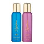 Signature Perfume body spray- DEEP & TEEN Combo -120 ml each|Deodorant for Men & women|Long Lasting fragrance| pack of 2