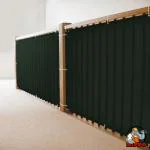 HIPPO Baby Safety Net for Balcony for Kids, Baby Banister Guard, Child Railing Safety Net, Kids Safety Staircase Net, Pet Stair Railing Net for Balcony Safety (Dark-Green || 1MTX5MT)