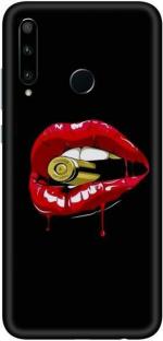 aadia Huawei Honor 20i Matte Vinyl Lips Printed Mobile Skin Sticker with Scratch Resistant Lamination