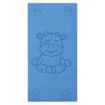 YOGPRO Kids Yoga Mat with Carrying Strap for Children Workout (4mm Thickness) (Blue)