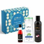 Globus Naturals Women's Day Silk Strand Selection Hair Care Gift Box Set of 3 - Box includes - Anti dandruff shampoo 200ml, Onion Hair Oil 100ml, Onion Conditioner 250ml