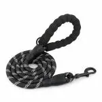 Wolblix Durable Rope Training Leash for Small, Medium, Large, Giant Sized Dogs, with Strong Hook and Smooth Handle for Dogs Walk Tranning (4FT)