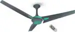 Superfan Super Q 3 Blades 1500 mm High Flow Energy Efficient 5 Star Rated BLDC Ceiling Fans, Electro Radiance