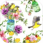 WallWear - Wallpaper for Walls Sticker Big Size (40x300) Cm Wall Paper for Wall Decor | Self Adhesive Wallpaper Stickers | Kitchen Wall Stickers | Wallpaper for Walls Bedroom Stickers (Bottle Plant)