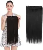 Prayati hair style Black CHOTI BR HAIR EXTENSION for Women With Matt Finish Hair Extensions| Synthetic Extension For Women And Girls | Stylish Choti Hair Extension Women To Increase Instant Length