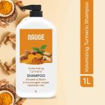 NAUGE Volumizing Turmeric Shampoo with Biotin for Longer, Healthier Hair (1 Liter (Pack of 1))