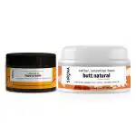 Sirona Back and Bum Cream for Dark & Uneven Skin Tone 100gm and Vitamin C Face Cream for Skin Radiance 50gm