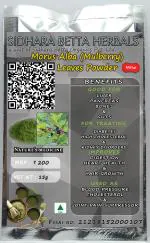 Sidhara Betta Herbals Morus Alba (Mulberry) Leaves Powder