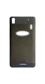 Tarkan Black Rubber Back Case Cover For Lenovo A7000