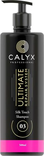 Calyx Professional Calyx Ultimate Repair System Silk Touch Free Parabens | Free Sulphate Shampoo (500 ml) Acti Biotic