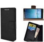 BINTAGE Flip Cover for Reliance Lyf FLAME 2 OGG_bookover2 acccc45 (Purple, Black, Pack of: 2)