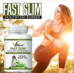 VLTAVA Fast Slim 100% Organic Weight Loss Capsules for Women, Men and adults (Pack of 1)
