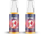 GRINBIZZ Fat Trim Oil Spray Motapa Kam Karne Ki Dawai/Slimming Oil/Stretch Mark Removal/Fat Burning Oil/Fat Cutter/Belly Shaper/Uneven Skin Tone/For Men & Women