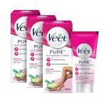 Veet Silk & Fresh Hair Removal Cream, Normal Skin -50 g (Pack of 3)