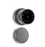 Ozone Black Smart Lock with Google Assistant and Alexa Enabled without Wi-Fi Gateway