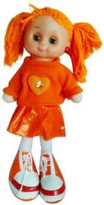 KT KASHISH TOYS Toys Cute Orange Dora Doll (Orange)