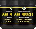 Inlazer Pro Muscle Weight Gain Powder For Gym Body Building Mass Gainer/ Weight Gainer Weight Gainers/Mass Gainers (200 g, No Flavour)