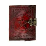 pranjals house Brown Leather Handmade Diary 100 Pages