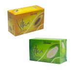 Queue Silka Papaya Face and Body Whitening Soap (Combo Pack of 2)