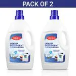 SHREE SETH Premium Liquid Detergent - Powerful Stain Removal, Fresh Fragrance | 1 Liter Pack of 2