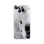 GADGETSWRAP Printed Vinyl Skin Sticker for Apple iPhone 13 Mini - Husky Blue Eyes