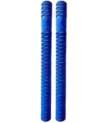 Sixteen Rubber Cricket Bat Grip Blue Ring Texture Bat Handle Gripper Cricket Accessories for Boys Cricket Bat Gripper, Blue, Pack of 2-Size-Free Size-Multicolor3
