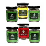 Organic Forest Combo of Thyme , Basil , Parsley , Oregano , Chilli Flakes & Pizza Seasoning