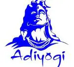 AVSARACHNA Aadiyogi (Lord Shiva I)(Blue) (30 cm x 25 cm) Sticker