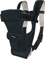 Mom's Pride Black Polyester Baby Carrier 4 In 1 Carry Bag Cuddler