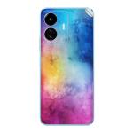 GADGETSWRAP Printed Vinyl Skin Sticker for Vivo iQoo Z6 Lite - Signature Blue Purple.jpeg