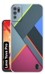 Case Club Multicolor Silicon Shock Proof Back Cover for Lava Yuva Pro