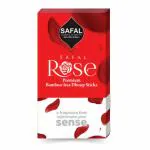 SAFAL Dhoop Sticks for Pooja | 240 Premium Dhoop Sticks | Rose Agarbatti | Long-Lasting Aroma for Pooja & Meditation | Charcoal Free Incense Sticks (Pack of 24)