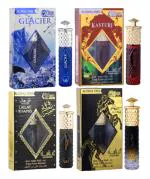 MANASIK Khamis White, Mahsem Al Soudaf, Khamis Black, Mirage Aqd Floral Attar (Pack Of 4)