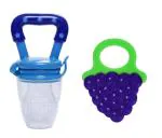 Manan Shopee Kids Blue Silicone Teether (Pack Of 2)