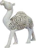 Pooja Creation Store Home Decor Handicraft Camel Decorative Showpiece - 13 cm (Stoneware, Grey)