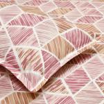 Haus & Kinder Satin Floral 100% Cotton Single Bedsheet with 1 Pillow Cover | 186 TC Kids Single Bedshet | Size 88 inch by 58 inch | Prism Delight Pink