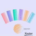 Xester Black Plastic Large Tooth Hair Detangling Shampoo Comb (Pack Of 3)