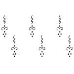 Comet Busters Black Bindi For Women