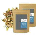 VEDANUM Natural Sun-Dried Jasmine Flowers Mogra for Homemade Cosmetics, Face Pack, Skin Therapy and Dehydrated Skin Combo 30 g (Pack of 2)
