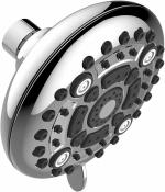 Fossa Fixed Shower Head | High Pressure Showerhead 6 Spray Settings 5 inch Adjustable Shower Head Saturating Massage bubbling saturating & Massage saturating & bubbling Water Saving Spray