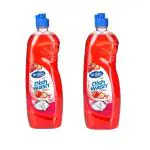 We Shine Combo Set Pack of 2 Dishwash With Pack of 4 Dish Scrubber Free (2 x 750ML)