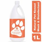 Herbal Home Dog Kennel Wash & Disinfectant - Eco-Friendly Cleaning Solution for Pet Cage Cleaner (1L)