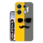 Case Club Multicolor Silicon Shock Proof Back Cover for Infinix GT 10 Pro, Infinix GT10 Pro 5G