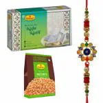 Haldiram's Nagpur Kaju Katli (500 g),Tasty Nuts (200 gm) With Premium Rakhi