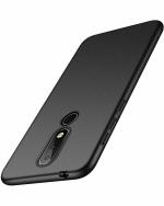 A ACCESSORIES KART Nokia 3.1 plus Black Silicon Back Cover